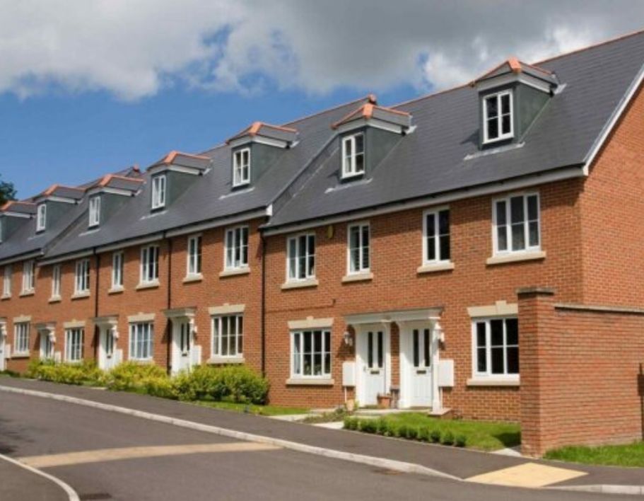 housing estate new build houses